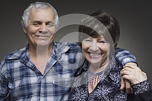 Older couple - smiling seniors