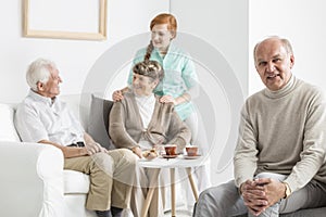 Older people in nursing home