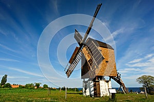 The olders windmill on Bornholm island