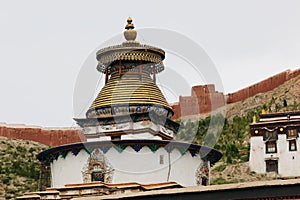 The oldest buddism temple in Lhasa photo