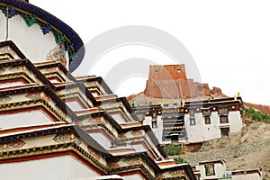 The oldest buddism temple in Lhasa photo