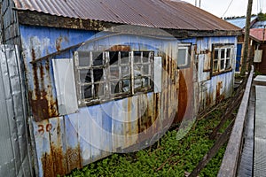 Oldest Building in Puerto Eden, Chile