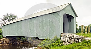 Oldest covered bridge in Massachusetts