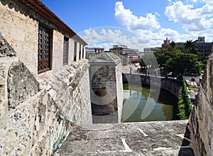 Oldest fortress in Cuba - castillo de la Real Fuerza.