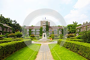 Oldest historical and administrative building of Yonsei University - Seoul, South Korea