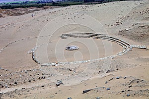 Oldest Inca city of Caral, Peru