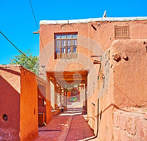 The oldest Iranian village in Karkas mountains, Abyaneh