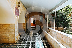 The oldest Islamic mosque Juma in Derbent