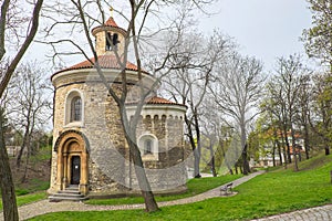 Oldest Rotunda of St. Martin in Prague