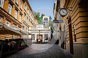 Oldest shortest Zagreb Funicular