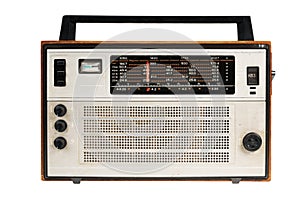 Oldfashioned retro radio