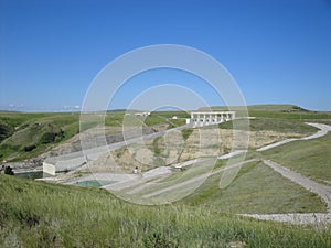 Oldman River Hydroelectric Plant, Alberta, Canada photo
