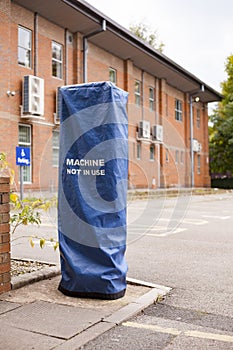 Oldsign machine not in use