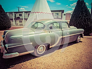 Oldtime Vehicle Wigwam Motel Arizona