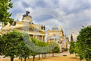 Oldtown in Dresden Germany