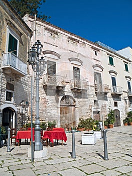 The Oldtown of Trani. Apulia.