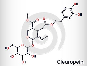 Oleuropein, catechol, glycoside molecule. It has role as plant metabolite, anti-inflammatory, antineoplastic, antihypertensive