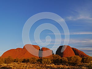 The Olgas in the red centre photo