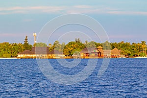 Olhuveli island resort Maldives scenery