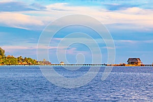 Olhuveli island resort Maldives scenery