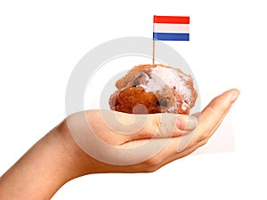   holandský tradiční nový pečivo 