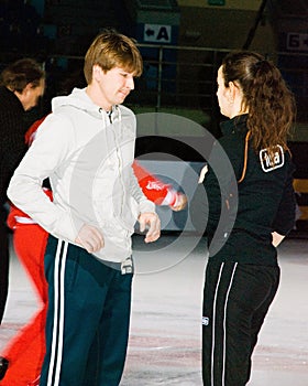 Olimpic champion in figure skating Alexei Yagudin