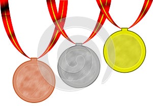 Olimpic medals photo