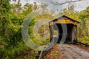 Olin Dewey Covered Bridge Ashtabula County Ohio