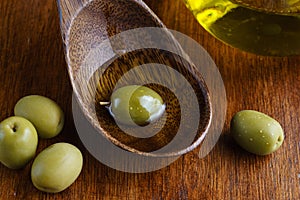 Olive fruit and olive oil
