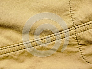 Olive green fabric cloth background texture