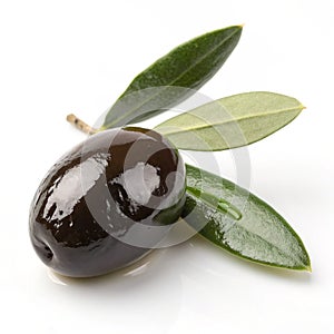 Olive isolated on transparent background