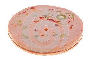 Olive loaf luncheon meat