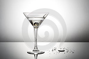 Olive Martini Cocktail