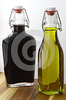 Olive oil and Balsamic vinegar