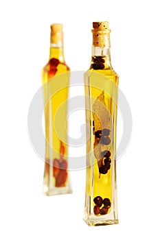 Olive oil bottles