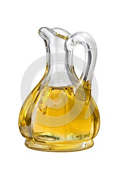 Olive Oil Cruet (with clipping path) photo