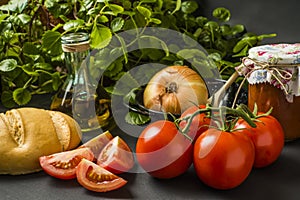 Olive oil and food ingredients