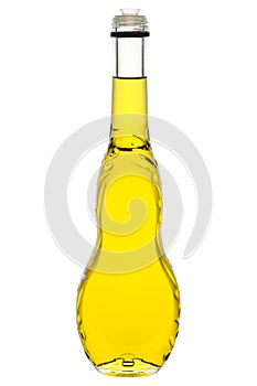 Olive oil glass bottle