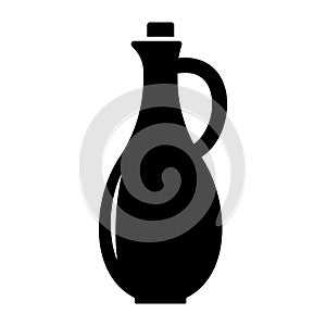 Olive oil icon. Extra virgin oil symbol vector illustration