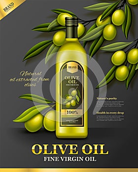 Olive oil poster