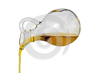 Oliva olio versare (tracciato di ritaglio) 