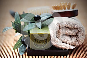 Olive oil soap