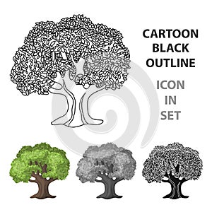 Olive Tree.Olives single icon in cartoon style vector symbol stock illustration web. photo