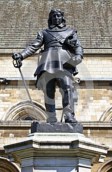 Oliver Cromwell Statue in London