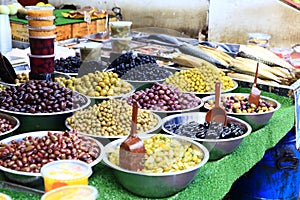 Olives in Carmel Market