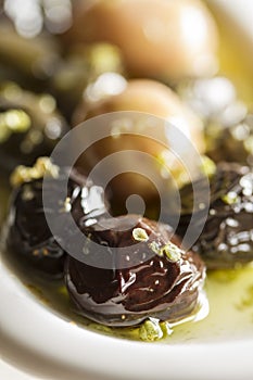 Olives, spice & oil