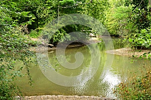 Olivet; France - july 13 2020 : Loiret banks