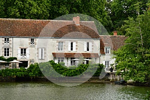 Olivet; France - july 13 2020 : Loiret banks