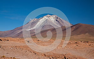 OllagÃÂ¼e volcano. Bolivia photo