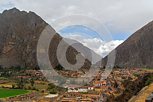 Ollantaytambo - old Inca fortress, Peru